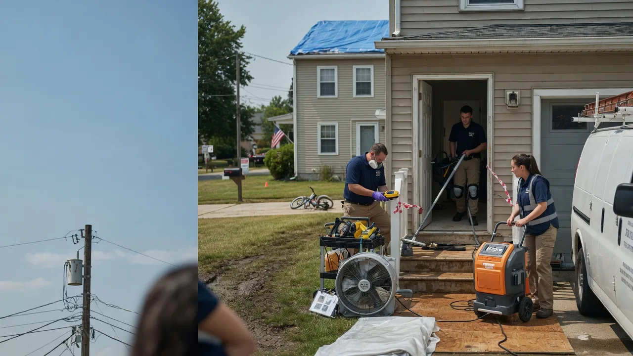 Water Damage Repair in New Buffalo, PA near me
